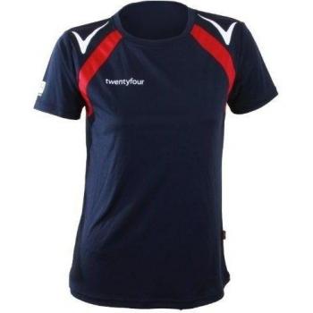 Twentyfour Lauf und Trainingsshirt Norge in Norwegen Farben - Camiseta, color azul azul, talla 3XL