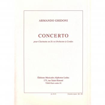 GHIDONI - Concierto para Clarinete y Piano