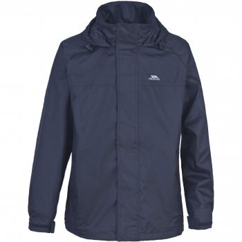 Trespass Nabro - Chubasquero para niño, color azul, talla DE: Für 7-8 Jährige