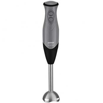Licuadora de Inmersión Zephir ZHC84 300W Acero Inoxidable 2 Velocidades
