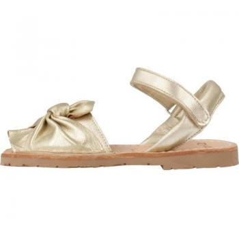 Sandalias de Niña RIA Menorca Modelo 20090 Color Oro