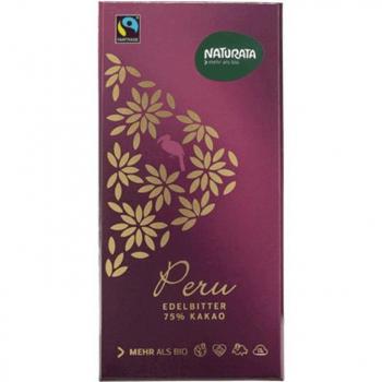 Naturata Chocolate Amargo Perú 75% Ecológico 100g
