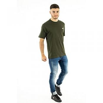 Camiseta Dickies 'Mapleton' Verde Oliva - Tejido de Algodón - Corte Recto - Manga Corta, Logo Mapleton DK0A4XDB, Talla XXL, Color Principal Verde Militar