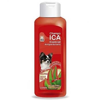 ICA CHPM20 Champú Antiparásitos con Aloe Vera para Perros