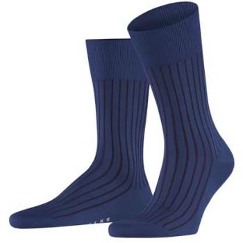 Calcetines Largos para Hombre Falke Shadow de Algodón Unicolor Azul 43/44