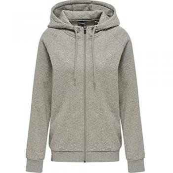 Hummel Women's Red Classic Zip-Up Hoodie