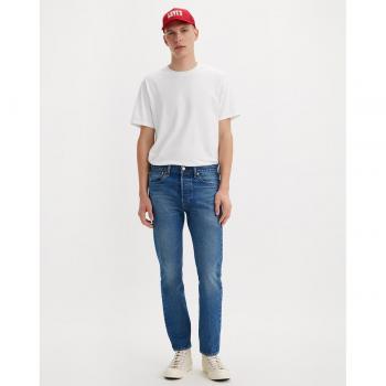 Levi's Men's 501® Slim Taper Cotton Jeans - Dark Indigo, Casual Fit, Size W32 L32