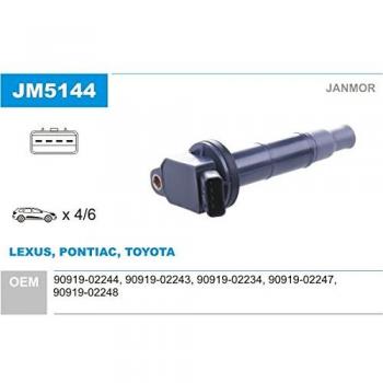 Janmor JM5144 Bobina de encendido