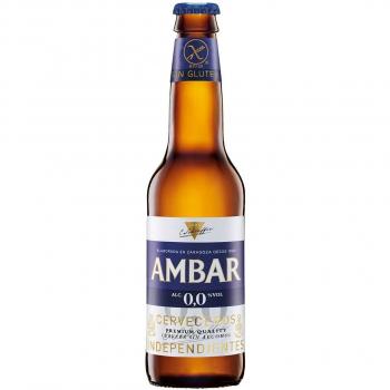 Cerveza Ámbar Sin Alcohol y Sin Gluten
