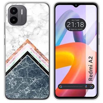 Funda de Silicona para Xiaomi Redmi A2 con Diseño de Mármol 05