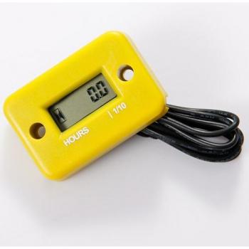 Runleader RL-HM006A(yellow) Waterproof digital Hour Meter for Dirt Quad Bike ATV Motorcycle Snowmobile motocross pit bike lawn mower tractor truck trucklift