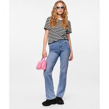 Vaqueros Anchos Pieces HW Wide Jeans - Alta Calidad