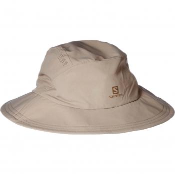 Salomon Mountain Tuffet Gorro, Hombre, Beige, Talla Única