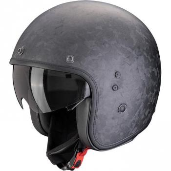 Casco Jet Scorpion Belfast Carbon Evo Onyx Negro Mate (XS 54-55)
