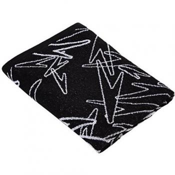 Speedo Boom Allover Toalla, Adult Unisex, Negra, Talla única
