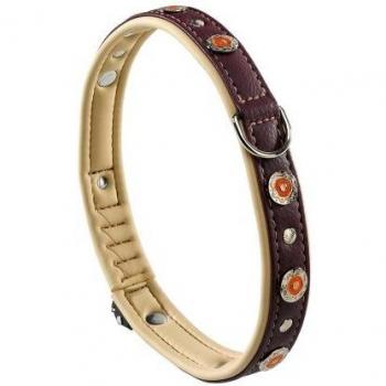 Ferplast Circo Bo C 20/39 Collar de Perro, 35 – 39 cm/20 mm, Burdeos