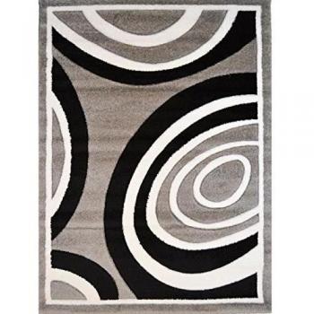 Chic'Orange Alfombra Verso Gris / Negro 160 x 230 cm