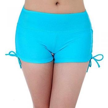FLYILY Mini Culotte para Mujer con Cordón Ajustable para Bikini Tankini