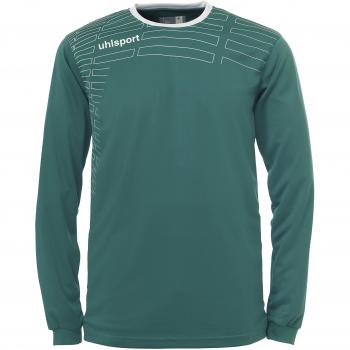 uhlsport - Match Team Kit L/S, Color Verde,Negro, Talla S