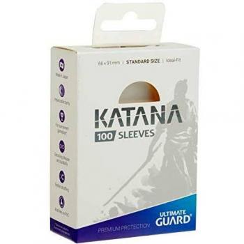 Ultimate Guard- Fundas para Tarjetas, Color Transparente