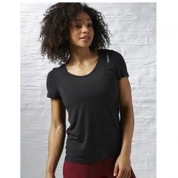 Reebok S Faves Tee Camiseta, Mujer, Negro