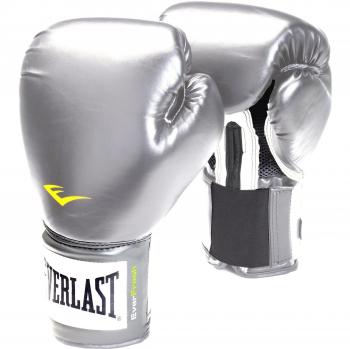 Everlast Guantes 16oz PU Plata