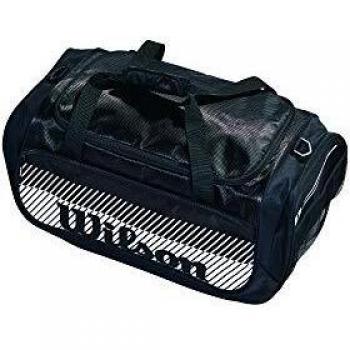 Wilson WTF918206 Bolsa para 6 Pelotas de fútbol Americano Resistente al Agua, Unisex-Adult, Negro, 61 x 38 x 30 cm