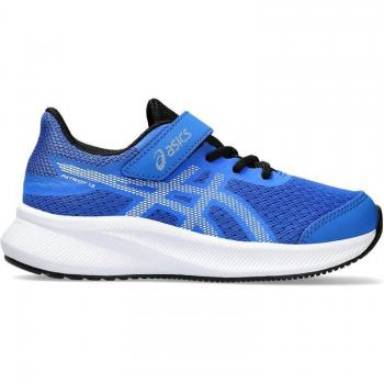 Asics Patriot 13 PS - Zapatillas de running infantiles en azul/blanco