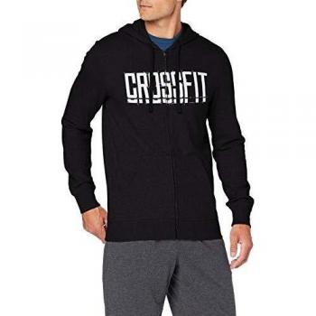 Reebok RC Zip Sudadera, Hombre, Negro, S