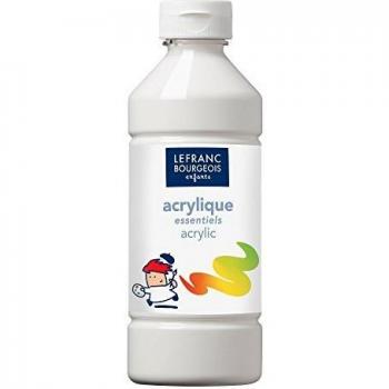 Pintura Acrílica Líquida Blanca 500ml - Lefranc & Bourgeois