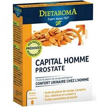 Cápsulas Dietaroma para el Confort de la Próstata Masculina - 60 Cápsulas