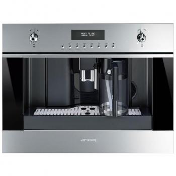 Smeg cms6451x integrado totalmente automtica mquina espresso 18l acero inoxidable cafetera integrado mquina espresso 18 l granos de caf de caf molido molinillo integrado acero inoxidable