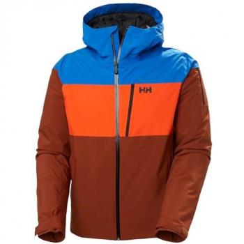 Chaqueta de esquí con aislamiento Helly Hansen Gravity para hombre roja XL