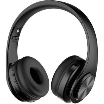 Alitoo Auriculares Inalámbricos Bluetooth con Micrófono, Cancelación de Ruido Auriculares Cerrados Wireless Headphones Plegables Over Ear, Compatibles con Smartphone, Tabletas, PC, Laptop