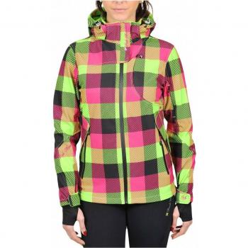 Peak Mountain Aveny Women's Printed Softshell Jacket