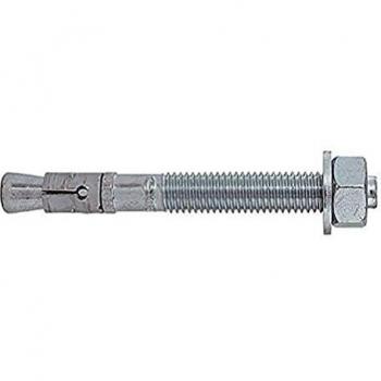 fischer - Pernos anclaje para hormigón 12x124 FBN II para pared, toldos, hamaca, Caja 20 tacos metálicos