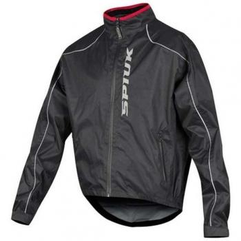 Spiuk Top Ten Membrana - Chubasquero impermeable unisex, color negro, talla XL