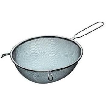 Tamiz Redondo de Acero Inoxidable 20cm - Ideal para Hornear y Cocinar, Accesorio Esencial de Cocina