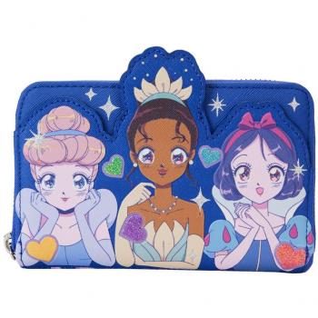 LOUNGEFLY CARTERA Disney Princess Manga Style