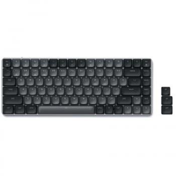 Satechi SM1 Slim Compact Mechanical Backlit Bluetooth Keyboard - Dark Gray