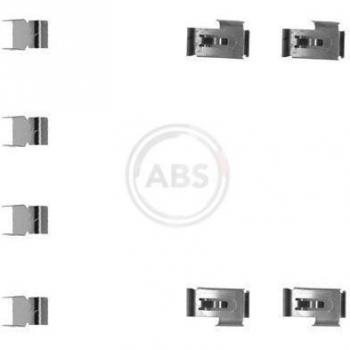 Kit de accesorios A.B.S. 1198Q, pastillas de freno para disco