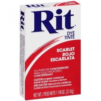 Rit - Tinte Multiusos en Polvo, Scarlet, 1-Pck