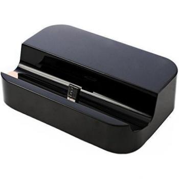 kwmobile Base Micro USB para Samsung Galaxy Note N7000 negro - Un diseño elegante.