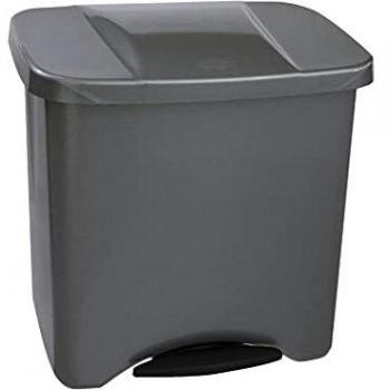 Denox DEN113 Pedalbin Ecológico 50 litros, Metal, 475x360x480 mm