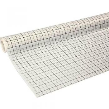 Papel cuadriculado para patrones para modistas, ancho: 80 cm, 15 m.