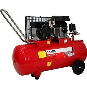 MADER 37159 Compresor de Aire con Correa, 100L, 2.75Hp, Monofásico