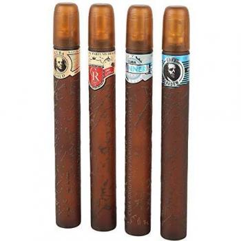 Cuba Quad I Men 4 Piece Gift Set - 1.17oz Gold EDT Spray, 1.17oz Royal EDT Spray, 1.17oz Winner EDT Spray, 1.17oz Silver EDT Spray