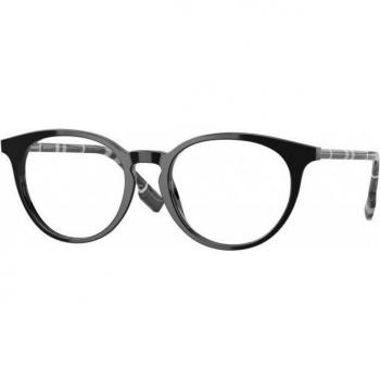 Burberry BE2318 Chalcot 4007 51-18 Black Panthos Eyeglasses for Women