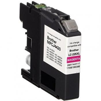 Cartucho de tinta magenta Astar compatible con Brother LC225XLM