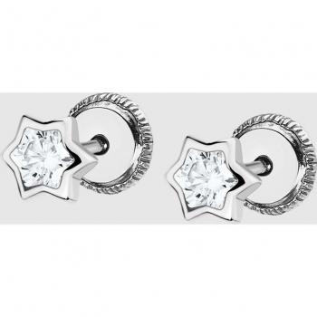 Pendientes Estrella Time Road LG00195 Oro 9K, Infantil